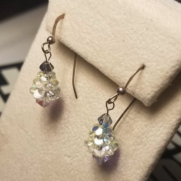 Swarkovski Christmas tree earrings - Picture 5 of 6